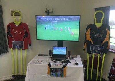 Sponsor Table at Ardingly College